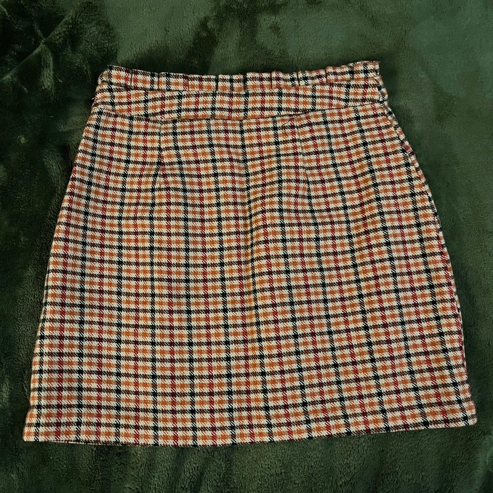 Plaid Skirt